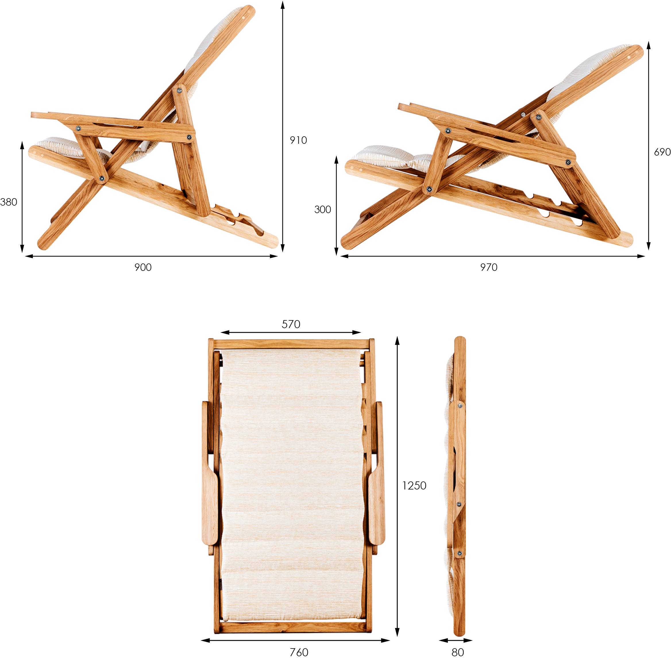 Крісло-шезлонг Classic Chalet chair