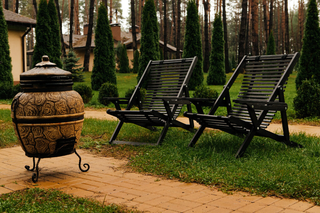 Крісло-шезлонг Wood Chalet chair ― фото 1