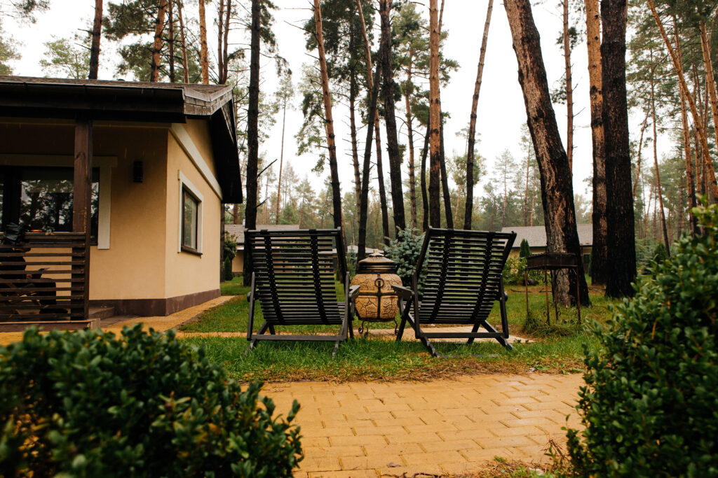 Крісло-шезлонг Wood Chalet chair ― фото 2