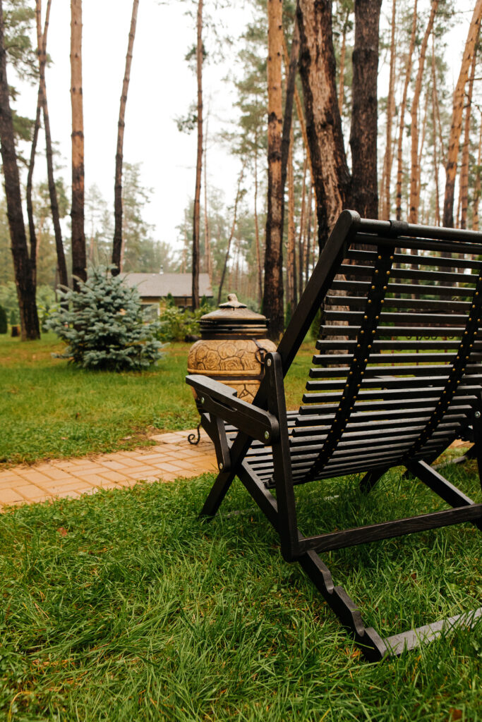 Крісло-шезлонг Wood Chalet chair ― фото 3