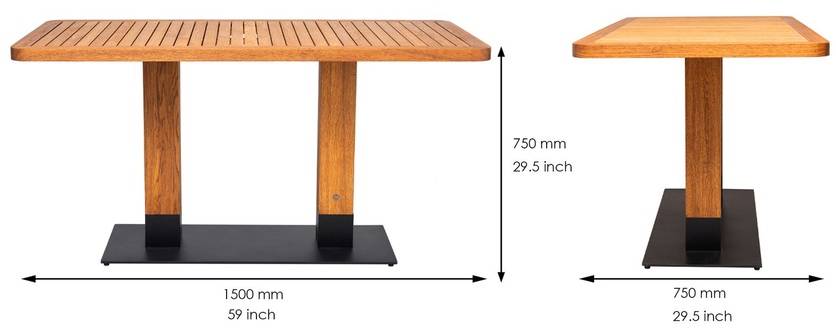 Стіл обідній Lugano dinner Family