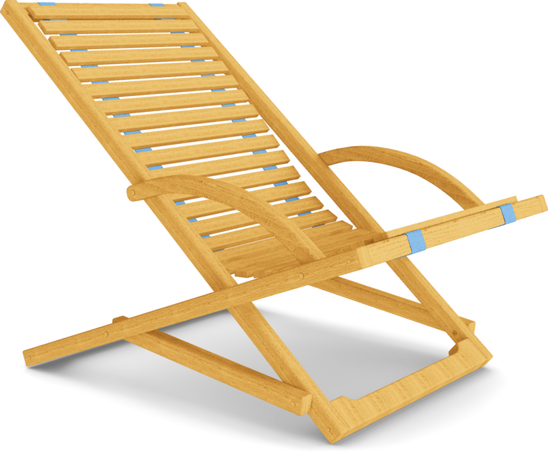 Крісло-шезлонг Wood Chalet swing